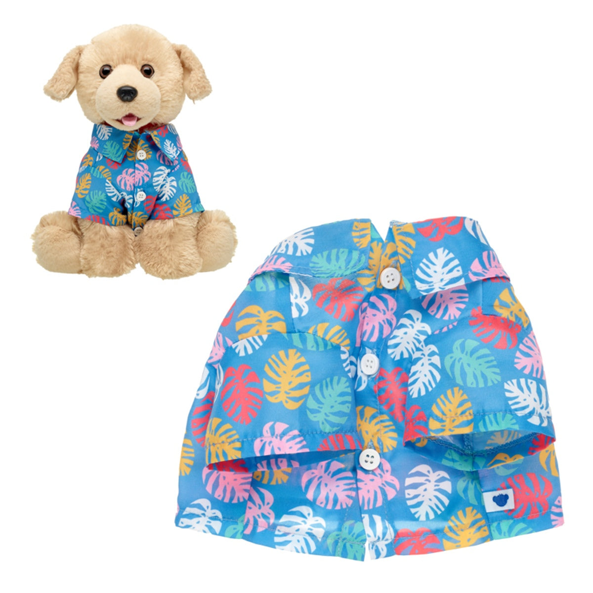 Camisa Tropical Hojas Promise Pets Build-A-Bear
